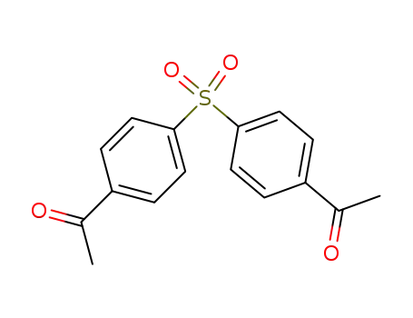 Molecular Structure of 10424-68-7 (Ethanone, 1,1'-(sulfonyldi-4,1-phenylene)bis-)