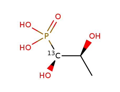 (1R*,2R*)-(+/-)-1,2-dihydroxy-[1-(13)C1]propylphosphonic acid