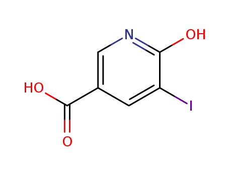 3-Pyridinecarboxylic acid, 1,6-dihydro-5-iodo-6-oxo-
