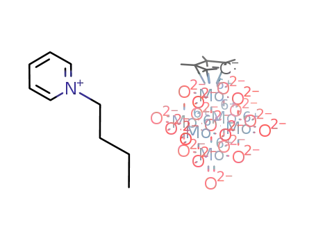 C4H9NC5H5(1+)*(C5(CH3)5)Mo6O18(1-)=C4H9NC5H5(C5(CH3)5)Mo6O18