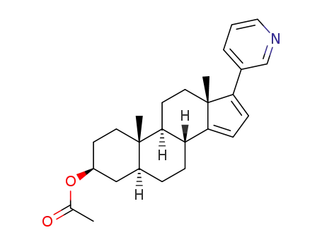 (5S,8R,9S,10S,13S)-10,13-dimethyl-17-(pyridin-3-yl)-2,3,4,5,6,7,8,9,10,11,12,13-dodecahydro-1H-cyclopenta[a]phenanthren-3-yl acetate