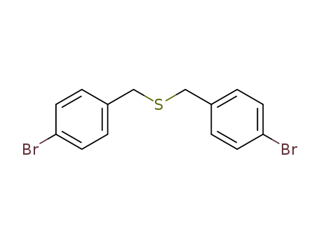 Molecular Structure of 20883-11-8 (Benzene, 1,1'-[thiobis(methylene)]bis[4-bromo-)
