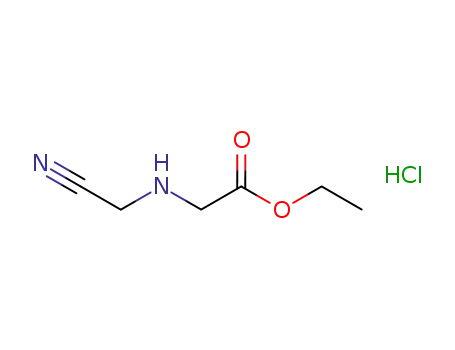 ethyl 2-((cyanomethyl)amino)acetate hydrochloride
