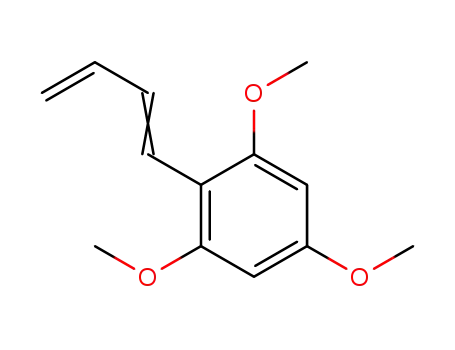 Molecular Structure of 861389-87-9 (Benzene, 2-(1,3-butadienyl)-1,3,5-trimethoxy-)