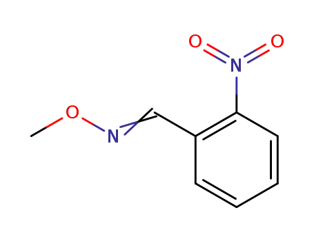 Molecular Structure of 135436-97-4 (2-Nitrobenzaldehyde o-methyloxime)