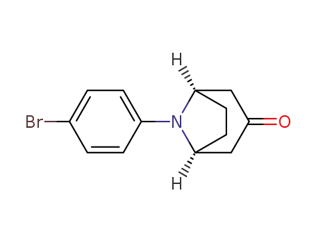 (1R,5S)-8-(4-bromophenyl)-8-azabicyclo[3.2.1]octan-3-one