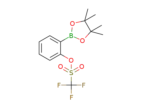 2-(4,4,5,5-tetramethyl-1,3,2-dioxaborolan-2-yl)phenyl trifluoromethanesulfonate