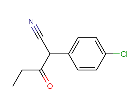 α-(4-chlorophenyl)-α-propionylacetonitrile