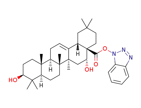 1-benzotriazolyl 3β,16α-dihydroxyolean-12-en-28-oate