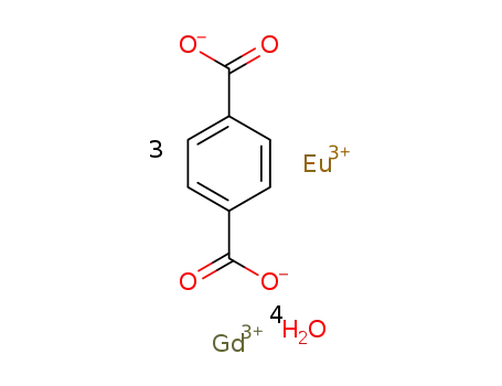 (Eu0.5Gd0.5)2(benzene-1,4-dicarboxylate)3(H2O)4