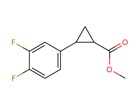 methyl trans-2-(3,4-difluorophenyl)cyclopropanecarboxylate