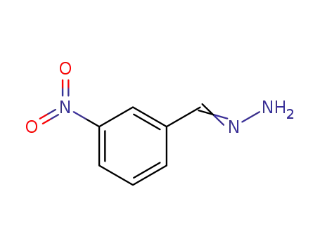 Molecular Structure of 3718-22-7 ((Z)-(3-nitrophenyl)methylidenehydrazine)
