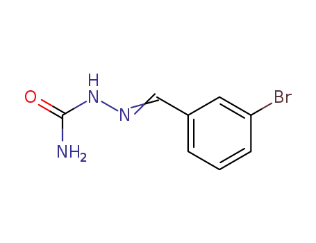 Molecular Structure of 38407-30-6 (Hydrazinecarboxamide, 2-[(3-bromophenyl)methylene]-)
