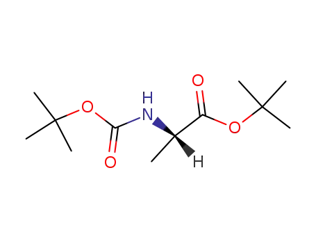 N-[(1,1-dimethylethoxy)carbonyl]-L-alanine 1,1-dimethylethyl ester