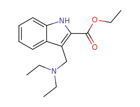 ethyl 3-(diethylaminomethyl)-1H-indole-2-carboxylate cas  91486-86-1