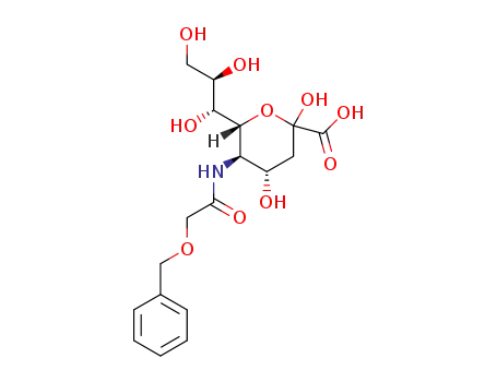 N-(2-benzyloxyacetyl)-D-neuraminic acid