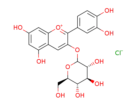 cyanidin 3-O-glucopyranoside chloride