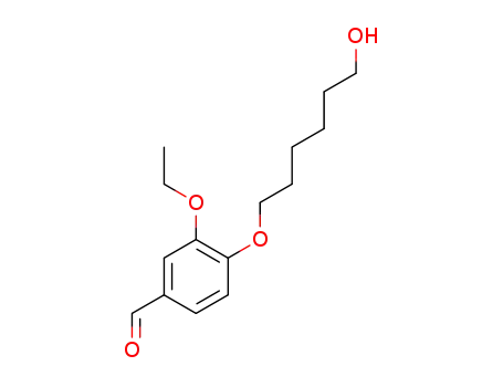 3-ethoxy-4-[(6-hydroxyhexyl)oxy]benzaldehyde