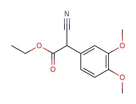 (3,4-Dimethoxyphenyl)cyanoacetic acid ethyl ester