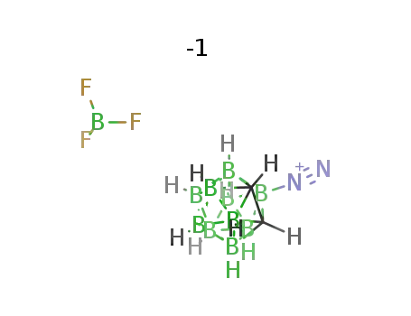 3-diazonium-o-carborane tetrafluoroborate