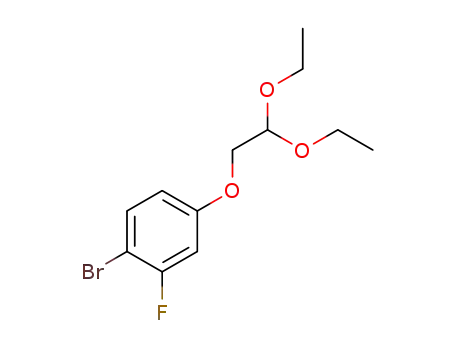 1-bromo-4-(2,2-diethoxyethoxy)-2-fluorobenzene