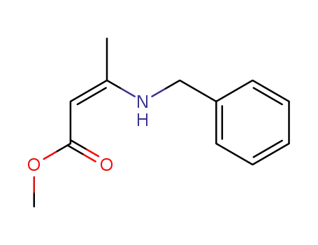 2-Butenoic acid, 3-[(phenylmethyl)amino]-, methyl ester, (2Z)-