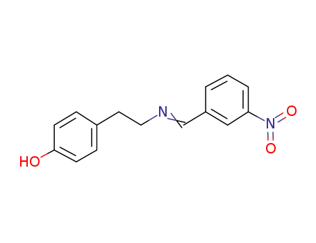 N-(3-nitrobenzylidene)-2-(4-hydroxyphenyl)ethanamine