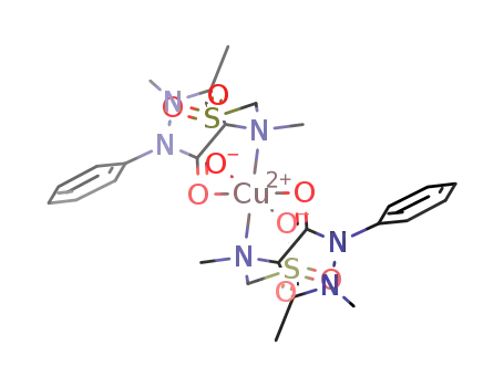 Cu([(1,5-dimethyl-3-oxo-2-phenylpyrazol-4-yl)-methylamino]methanesulfonate)2
