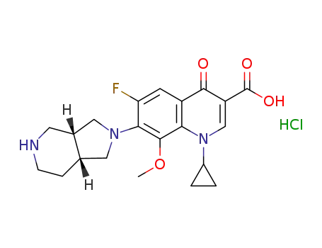 moxifloxacin hydrochloride