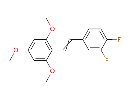 1-(3',4'-difluorostyryl)-2,4,6-trimethoxybenzene