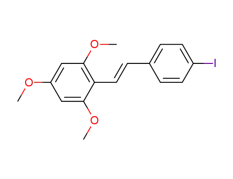 (E)-1-(4'-iodostyryl)-2,4,6-trimethoxybenzene
