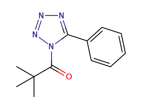 2,2-dimethyl-1-(5-phenyl-1H-tetrazol-1-yl)propan-1-one
