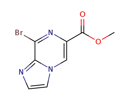methyl 8-bromoimidazo[1,2-a]pyrazine-6-carboxylate