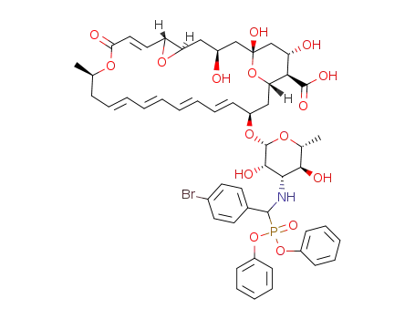3'-N-[(4-bromophenyl)(diphenoxyphosphinoyl)methyl]pimaricin