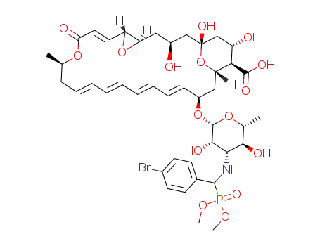 3'-N-[(4-bromophenyl)(dimethoxyphosphinoyl)methyl]pimaricin