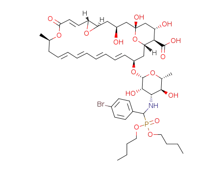 3'-N-[(4-bromophenyl)(dibutoxyphosphinoyl)methyl]pimaricin