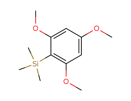 Molecular Structure of 36086-05-2 (Silane, trimethyl(2,4,6-trimethoxyphenyl)-)