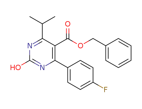 benzyl 4-(4-fluorophenyl)-2-hydroxy-6-isopropylpyrimidine-5-carboxylate