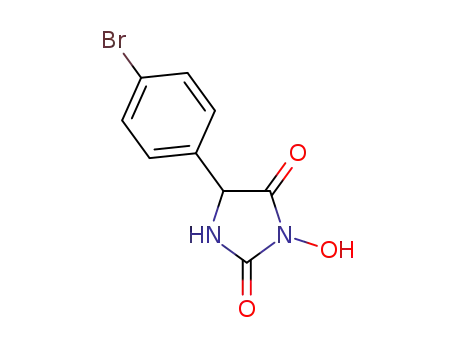 5-(4-bromophenyl)-3-hydroxyimidazolidine-2,4-dione