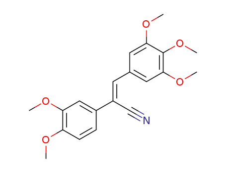 (Z)-3-(3,4,5-trimethoxyphenyl)-2-(3,4-dimethoxyphenyl)acrylonitrile