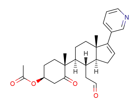3β-acetoxy-5-keto-5,6-seco-17-(3-pyridyl)-androst-16-en-6-al