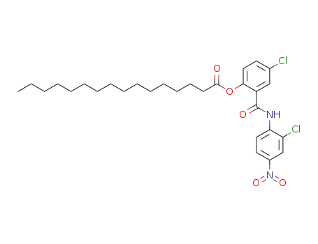 4-chloro-2-(2-chloro-4-nitroanilinocarbonyl)phenyl hexadecanoate