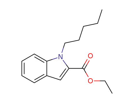 ethyl 1-pentyl-1H-indole-2-carboxylate