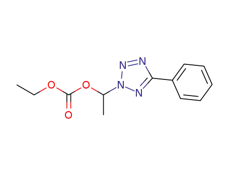 ethyl (1-(5-phenyl-2H-tetrazol-2-yl)ethyl) carbonate