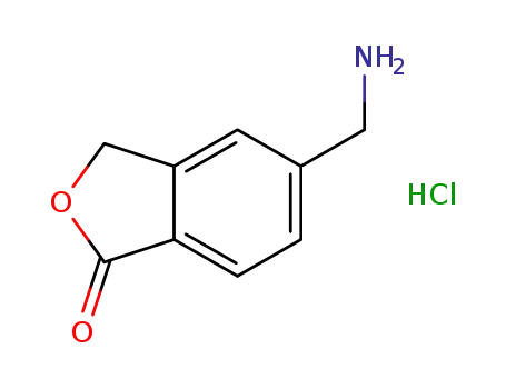 (1-oxo-1,3-dihydroisobenzofuran-5-yl)methanaminium chloride