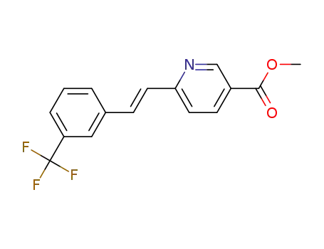 methyl 6-{(E)-2-[3-(trifluoromethyl)phenyl]ethenyl}nicotinate