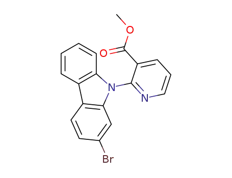 methyl 2-(2-bromo-9H-carbazol-9-yl)pyridine-3-carboxylate
