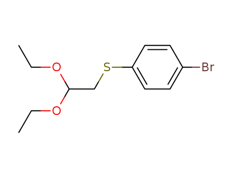 1-Bromo-4-[(2,2-diethoxyethyl)thio]benzene(96804-05-6)