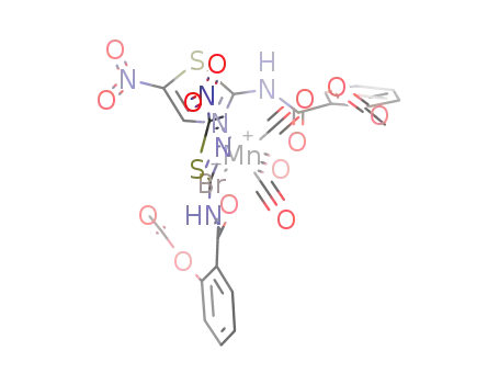 fac-[MnBr(CO)3(nitazoxanide)2]