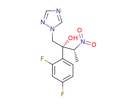 (2R,3R)-3-nitro-2-(2,4-difluorophenyl)-1-(1H-1,2,4-triazol-1-yl)-2-butanol